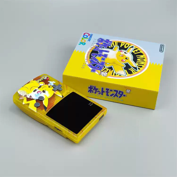 Custom Game Boy Color Console – Pikachu Boxed Design, view 2