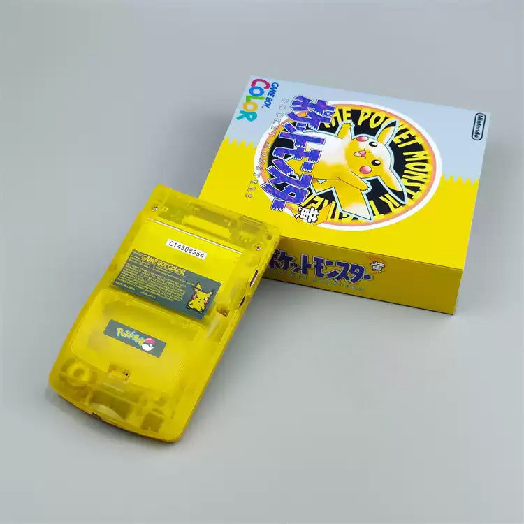 Custom Game Boy Color Console – Pikachu Boxed Design, view 3