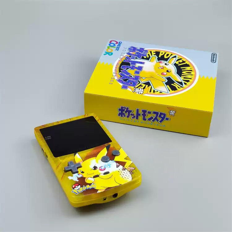 Custom Game Boy Color Console – Pikachu Boxed Design, view 4