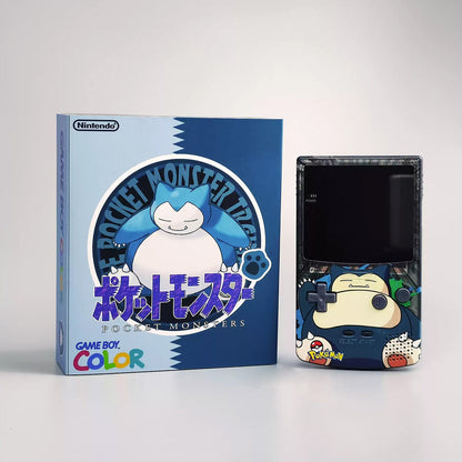 Custom Game Boy Color Console – Snorlax, view 1