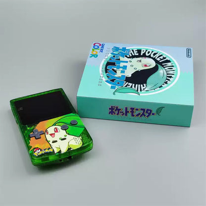 Custom Game Boy Color Console – Chikorita, view 4