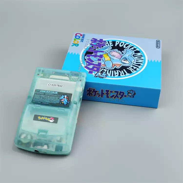 Custom Game Boy Color Console – Totodile, view 4