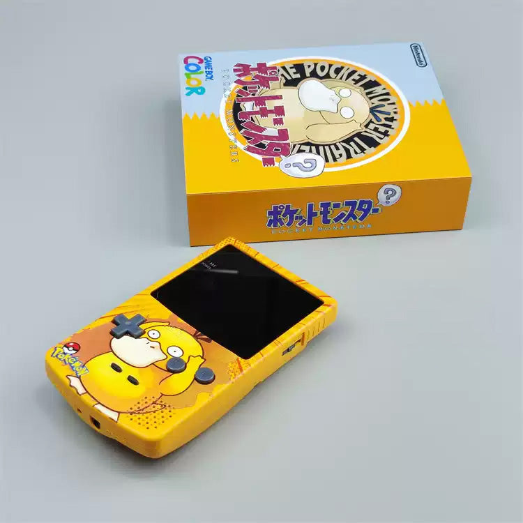 Custom Game Boy Color Console – Psyduck, view 2