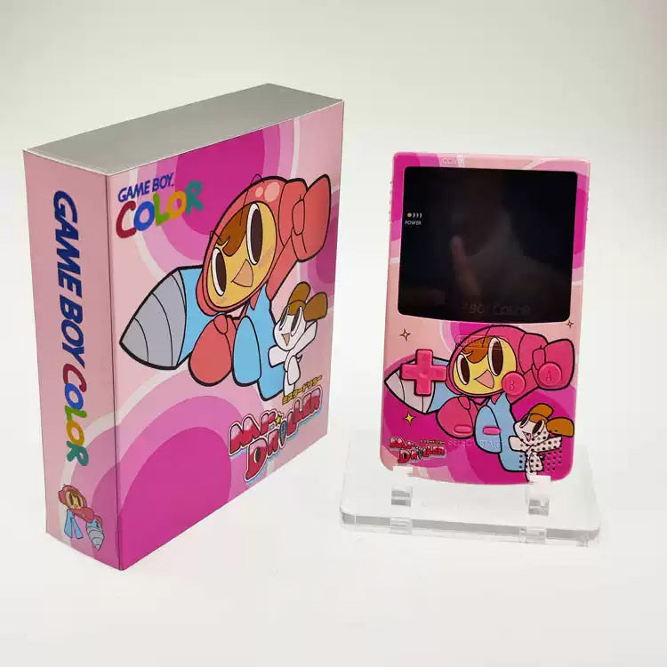 Custom Game Boy Color Console – Mr. Driller