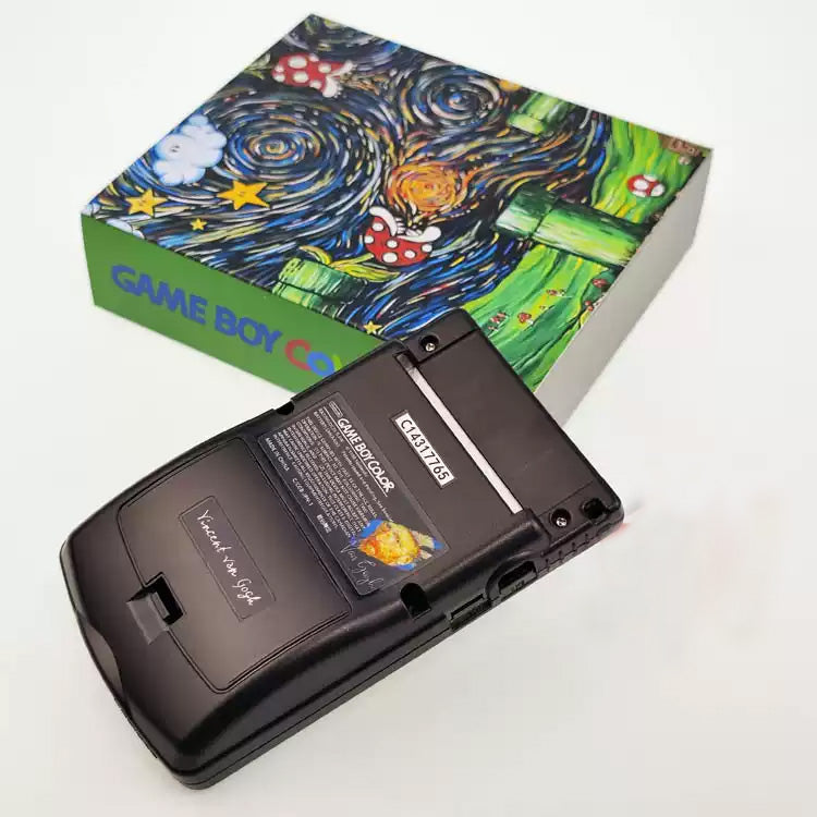 Custom Game Boy Color Console – Starry Night Mario, view 4