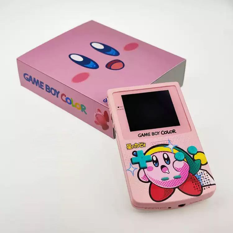 Custom Game Boy Color Console – Kirby Pink, view 3