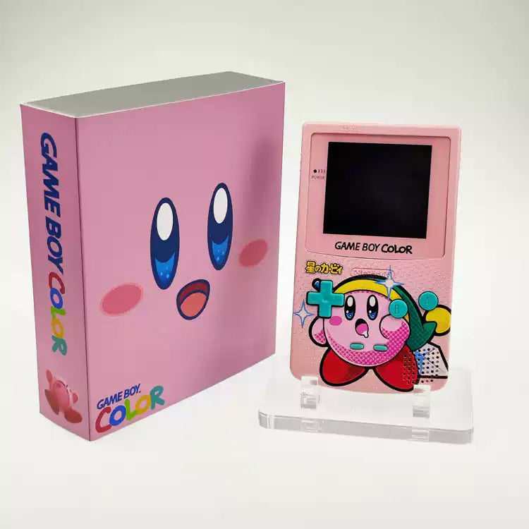 Custom Game Boy Color Console – Kirby Pink, view 4