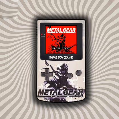 Custom Game Boy Color Console – Metal Gear Solid, view 1