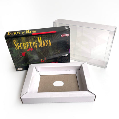 Secret of Mana – SNES Game Cartridge (With Tray, Box & Manual) - Romcarts