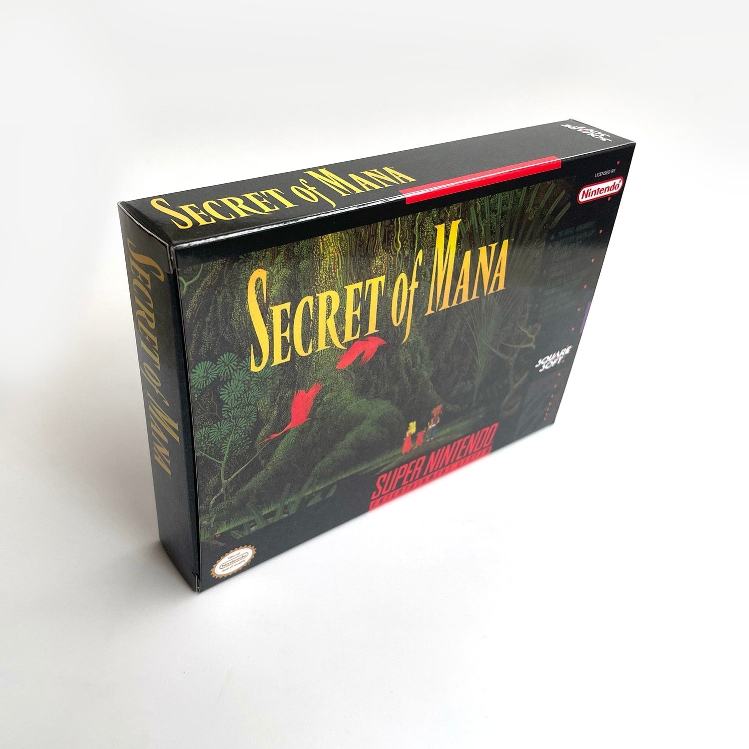 Secret of Mana – SNES Game Cartridge (With Tray, Box & Manual) - Romcarts
