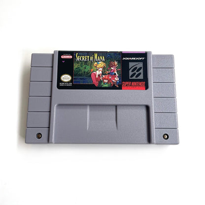 Secret of Mana – SNES Game Cartridge (With Tray, Box & Manual) - Romcarts