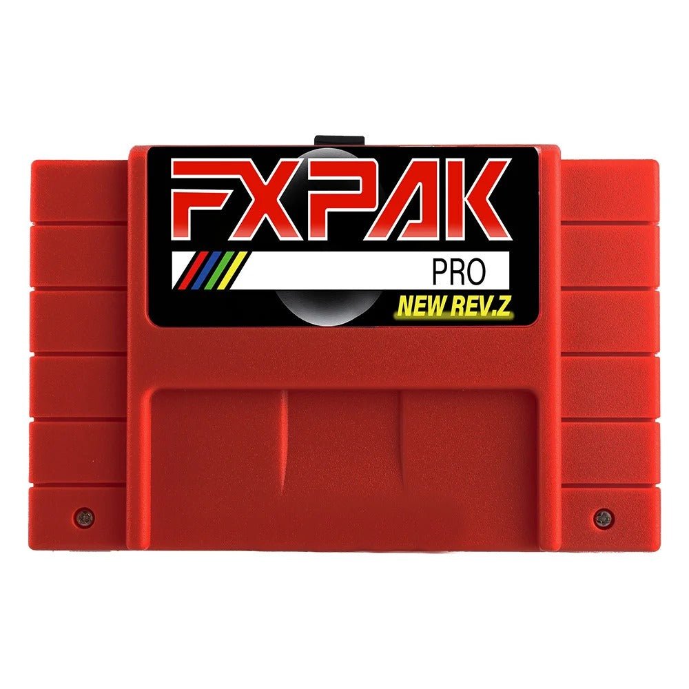 SNES Rev X Pro Flash Cartridge – Super Nintendo Multi Game Cart (SD Card, Save Support, Multi - Region) - Romcarts
