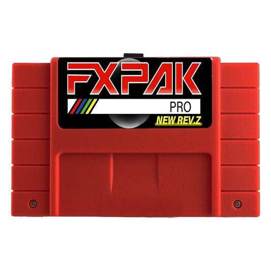 SNES Rev X Pro Flash Cartridge – Super Nintendo Multi Game Cart (SD Card, Save Support, Multi - Region) - Romcarts
