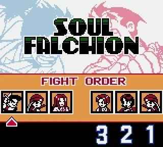 Soul Falchion – Game Boy Color Fighting Game Cartridge | Retro 16-Bit Combat (GBC)