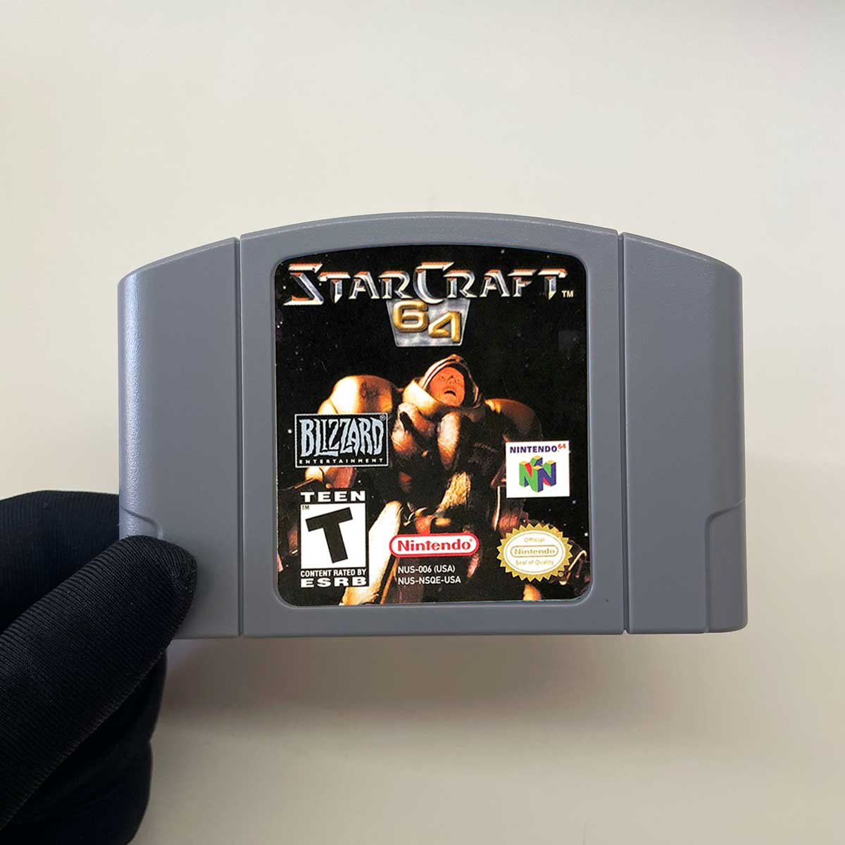 StarCraft 64 reproduction N64 cartridge – English