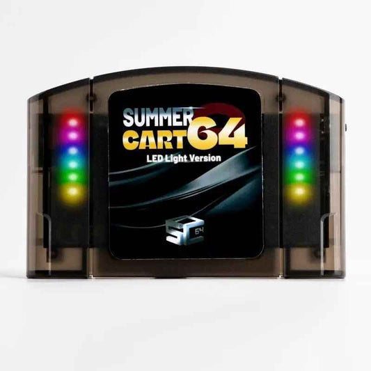 SummerCart 64 – LED Light Edition for N64, iQue, and 64DD (6000-in-1)