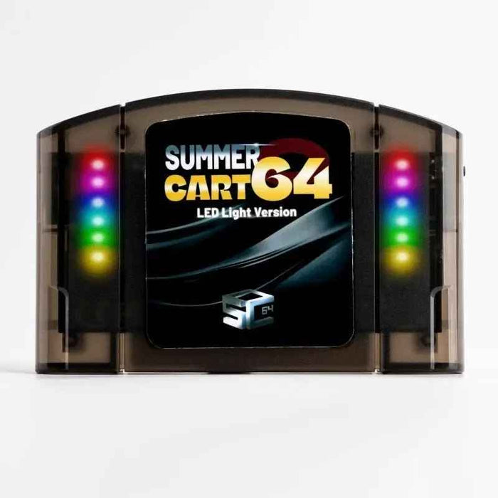SummerCart 64 – LED Light Edition for N64, iQue, and 64DD (6000-in-1)
