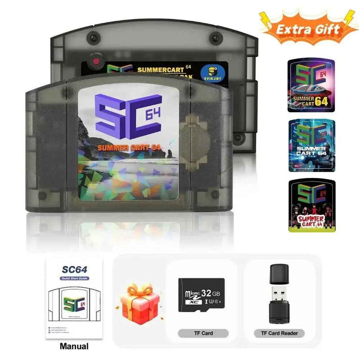 SummerCart64 (2025 Upgraded Version) – Ultra-Fast N64 Flash Cart