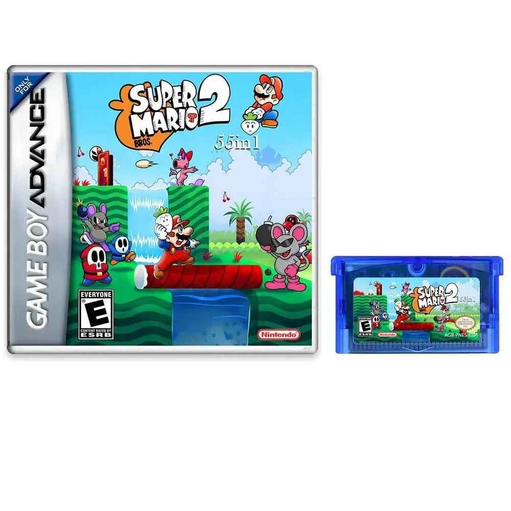 Super Brothers 2 – 55-in-1 GBA Adventure Game Cartridge (US English)