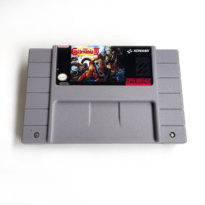 Super Castlevania IV – SNES Game Cartridge (With Tray, Box & Manual) - Romcarts