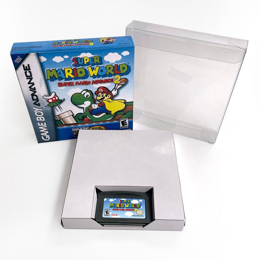 Super Mario Advance 2: Super Mario World – GBA Game Cartridge (With Tray, Box) - Romcarts