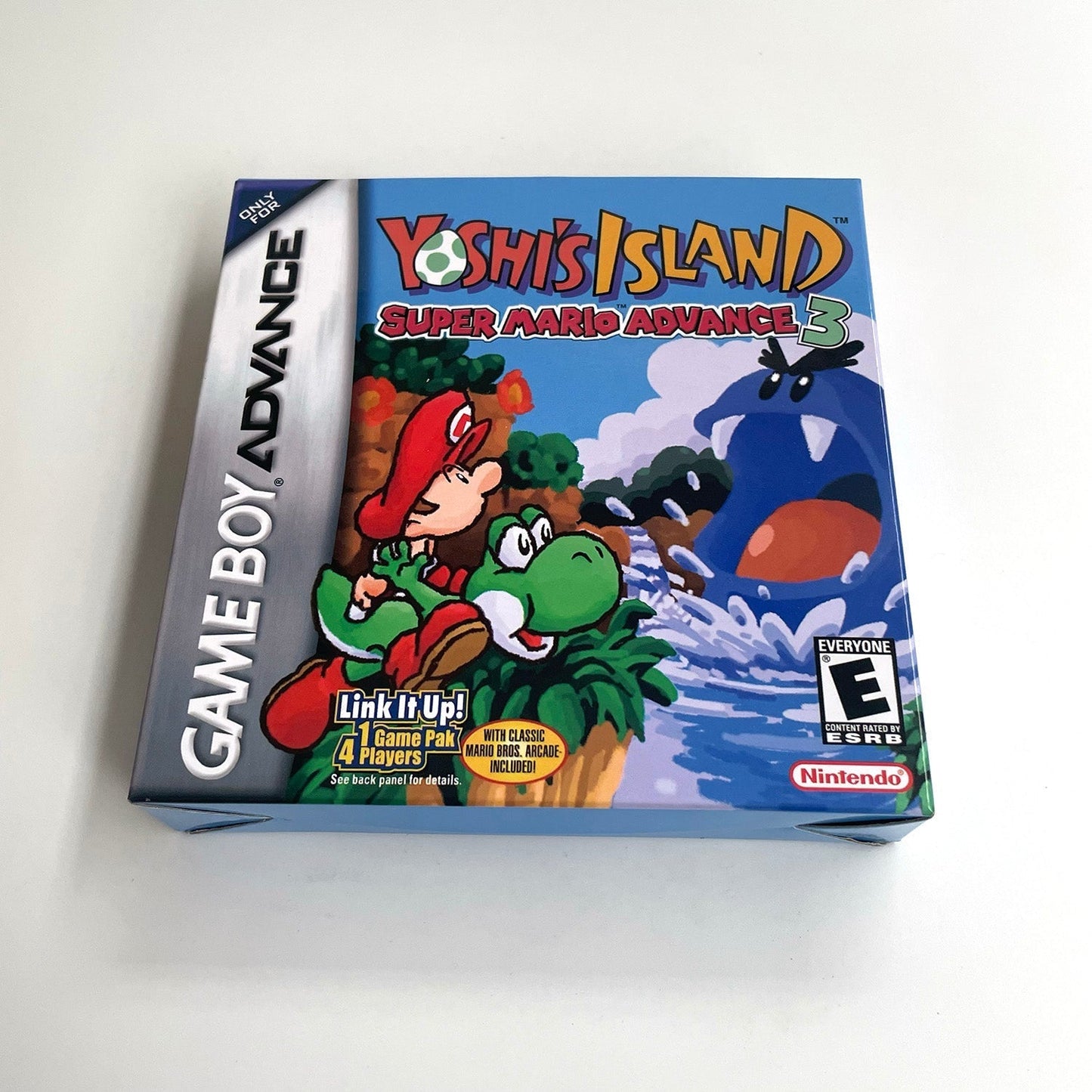 Super Mario Advance 3: Yoshi’s Island – GBA Game Cartridge (With Tray, Box) - Romcarts