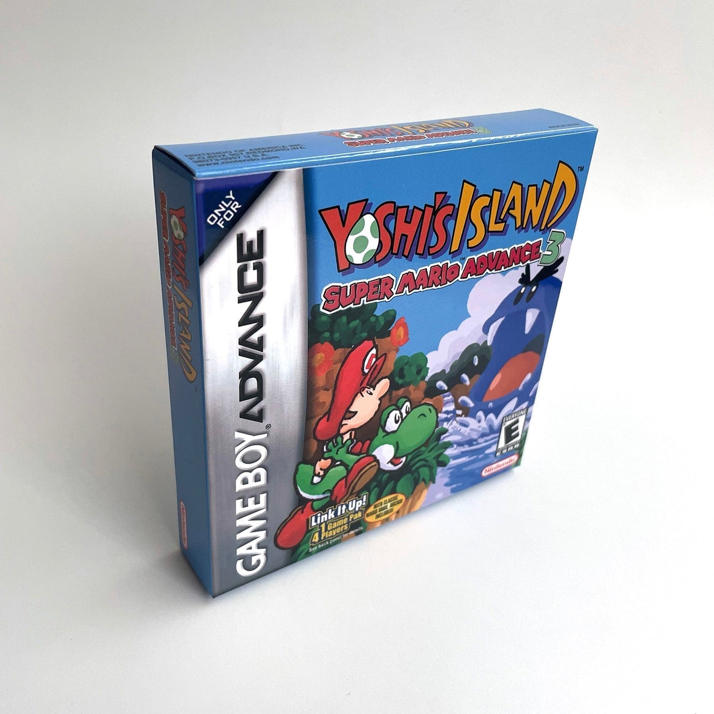 Super Mario Advance 3: Yoshi’s Island – GBA Game Cartridge (With Tray, Box) - Romcarts