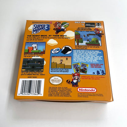 Super Mario Advance 4: Super Mario Bros. 3 – GBA Game Cartridge (With Tray, Box) - Romcarts