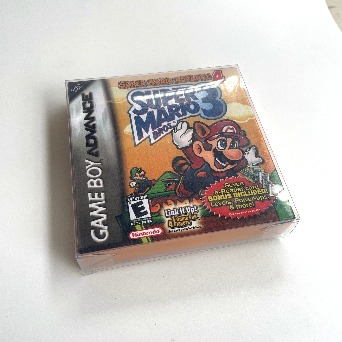 Super Mario Advance 4: Super Mario Bros. 3 – GBA Game Cartridge (With Tray, Box) - Romcarts