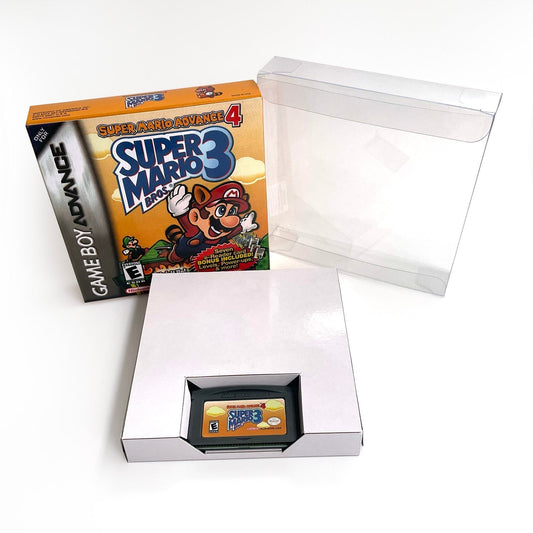 Super Mario Advance 4: Super Mario Bros. 3 – GBA Game Cartridge (With Tray, Box) - Romcarts