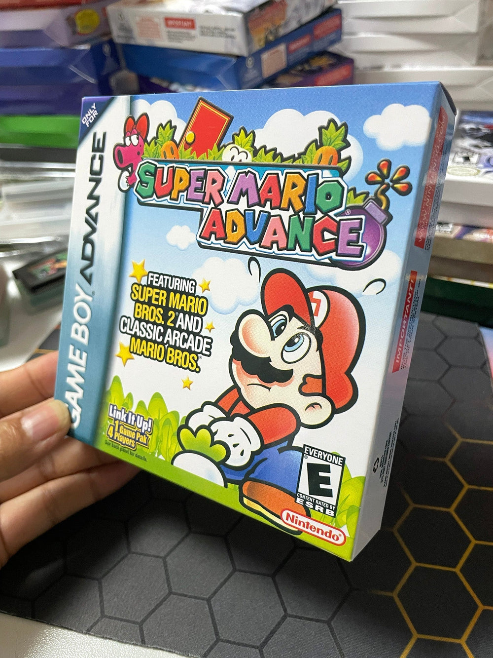 Super Mario Advance – GBA Game Cartridge (With Tray, Box)