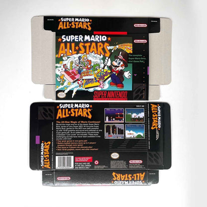 Super Mario All-Stars – SNES Game Cartridge (With Tray, Box & Manual)