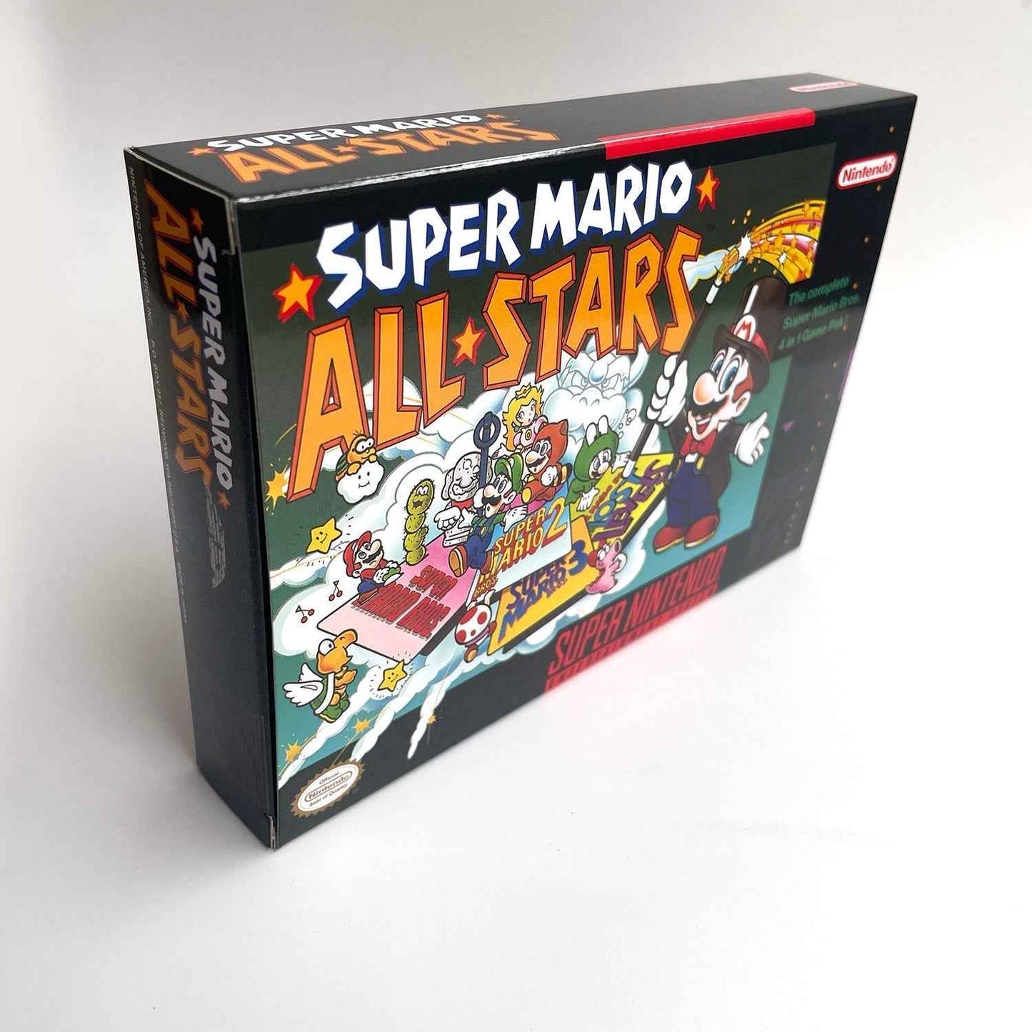 Super Mario All-Stars – SNES Game Cartridge (With Tray, Box & Manual)