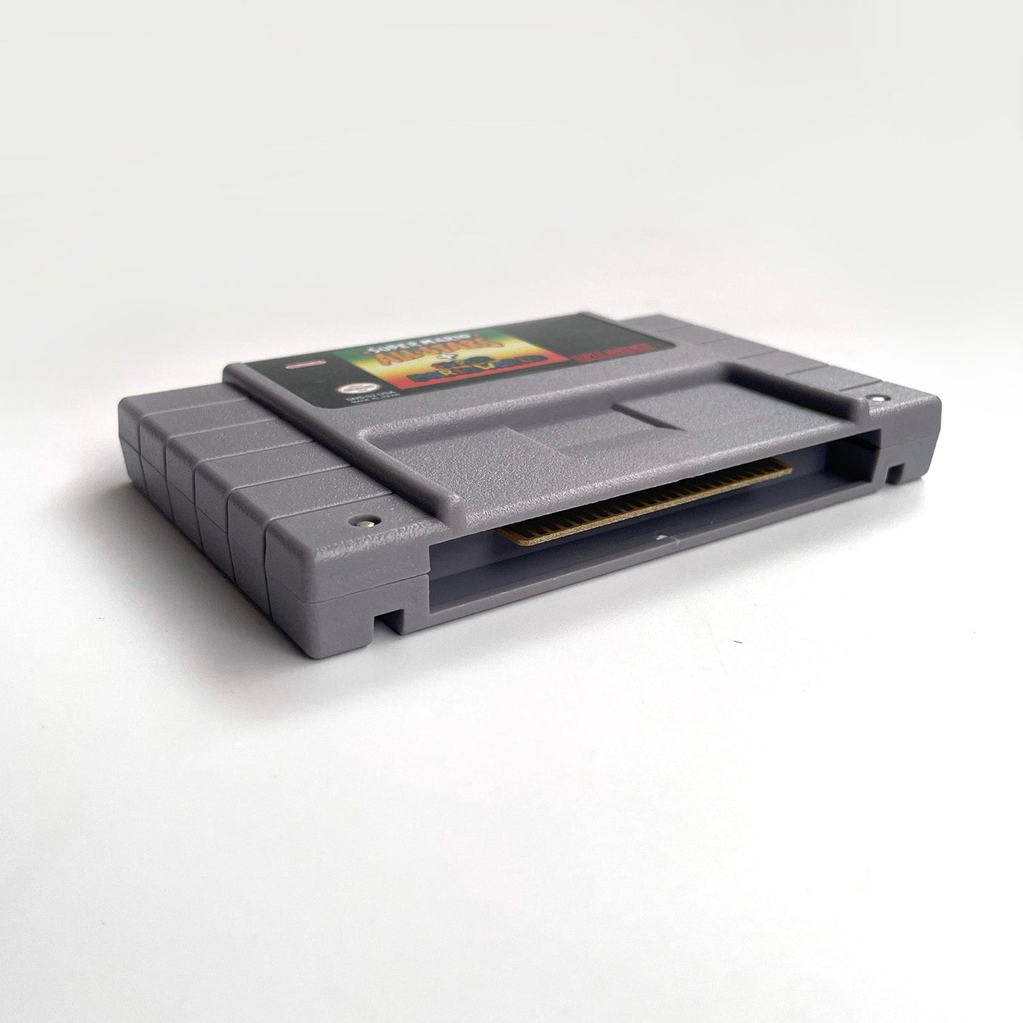 Super Mario All - Stars + Super Mario World – SNES Game Cartridge (With Tray, Box & Manual) - Romcarts