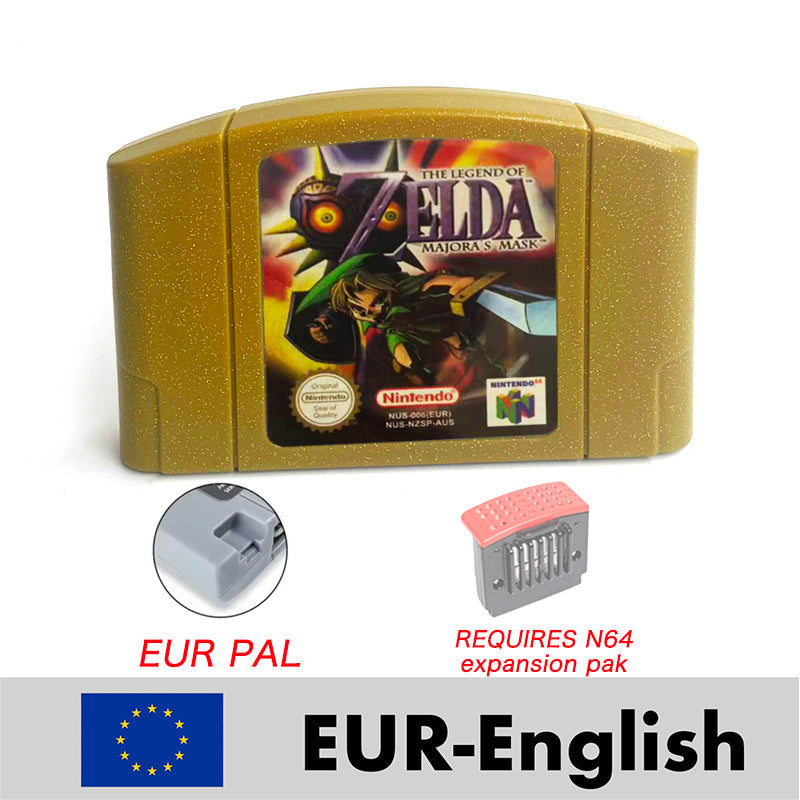 The Legend of Zelda: Majora's Mask reproduction N64 cartridge – English