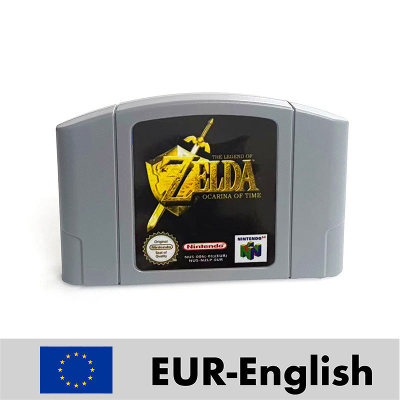 The Legend of Zelda: Ocarina of Time reproduction N64 cartridge – English