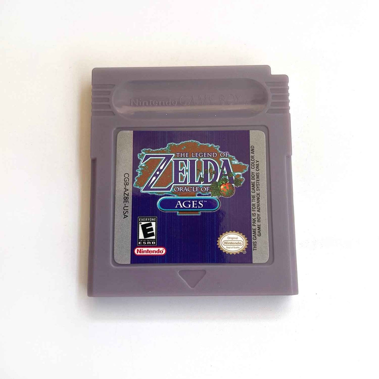 The Legend Of Zelda: Oracle Of Ages GBC Case & Cart