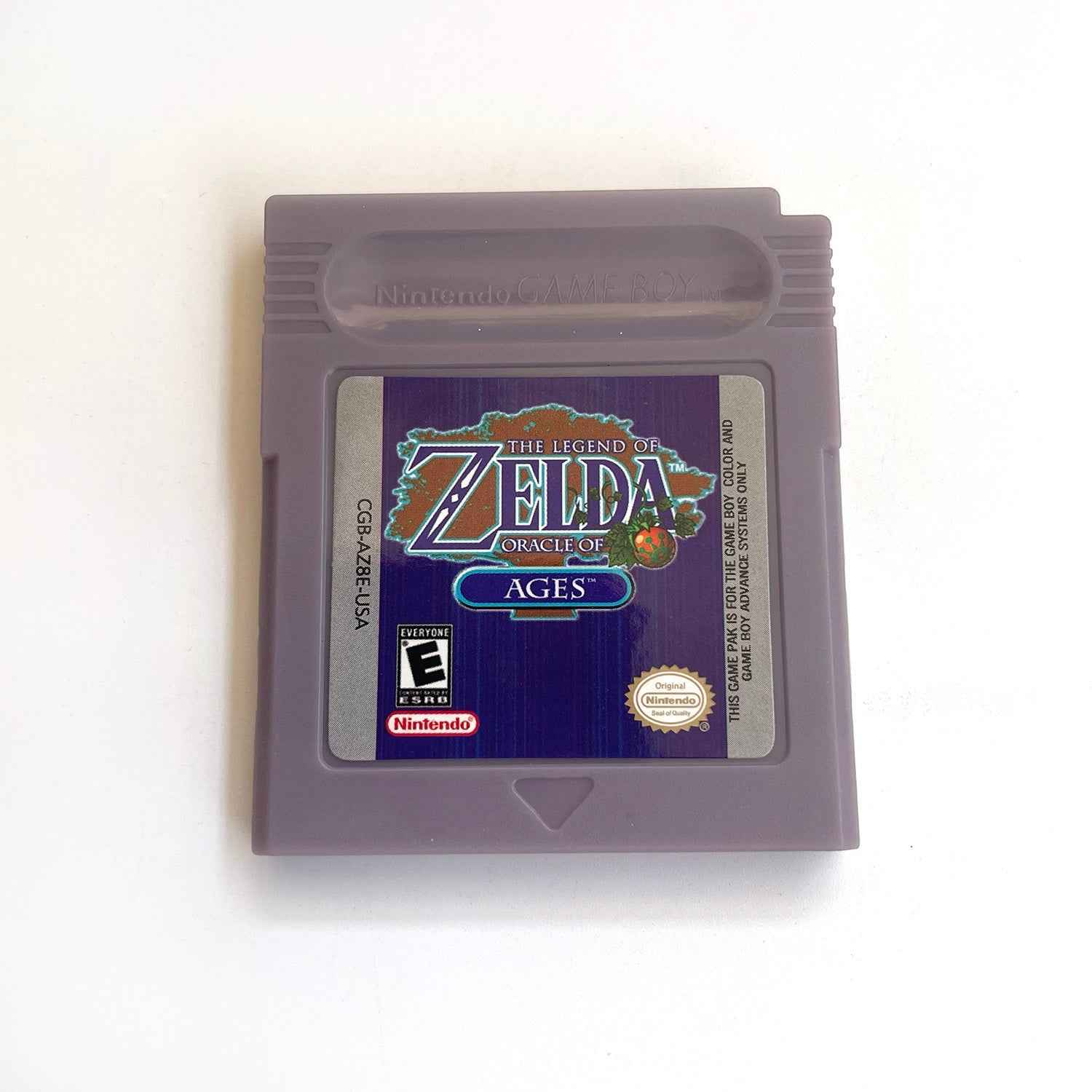 The Legend Of Zelda: Oracle Of Ages GBC Case & Cart