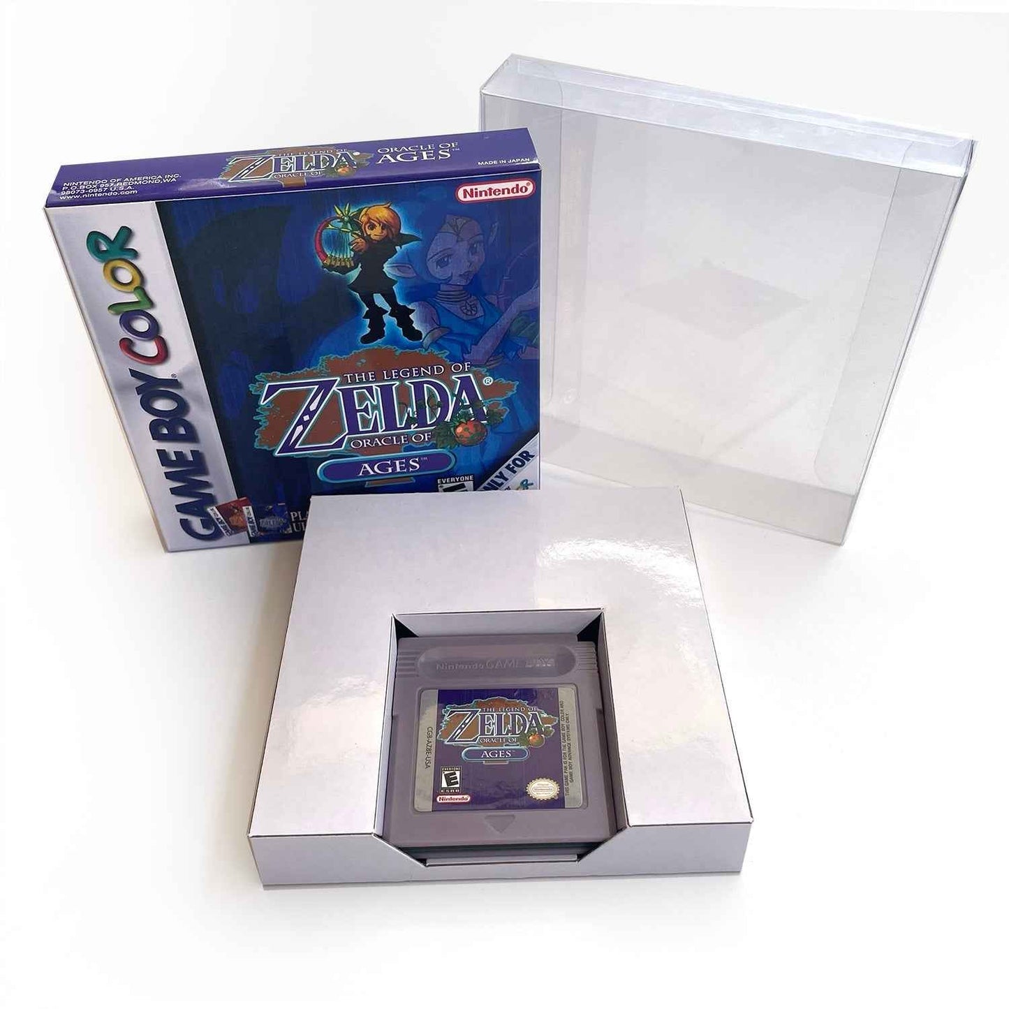 The Legend Of Zelda: Oracle Of Ages GBC Case & Cart