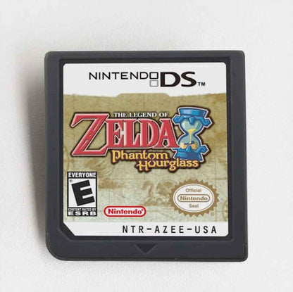The Legend of Zelda Phantom Hourglass Game Case & Cart