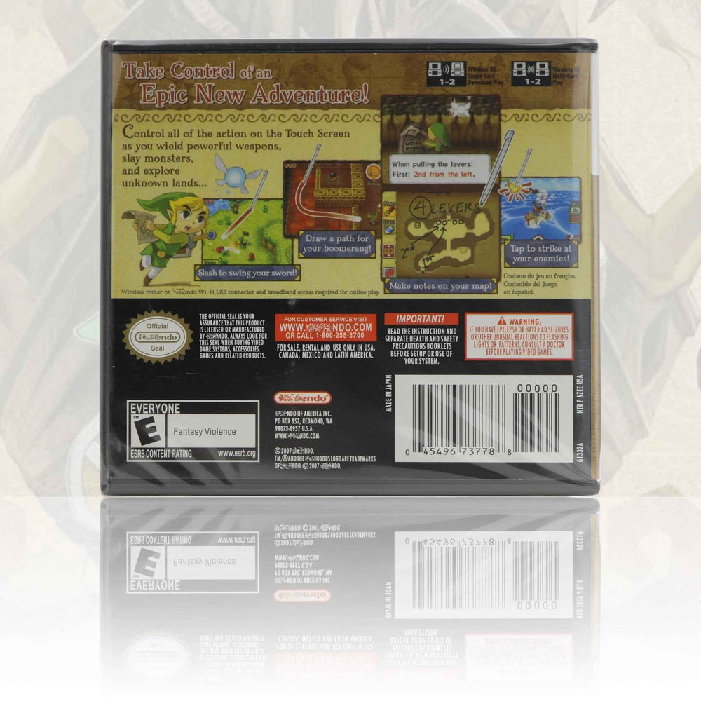 The Legend of Zelda: Phantom Hourglass – Nintendo DS Game Cartridge (USA Version)