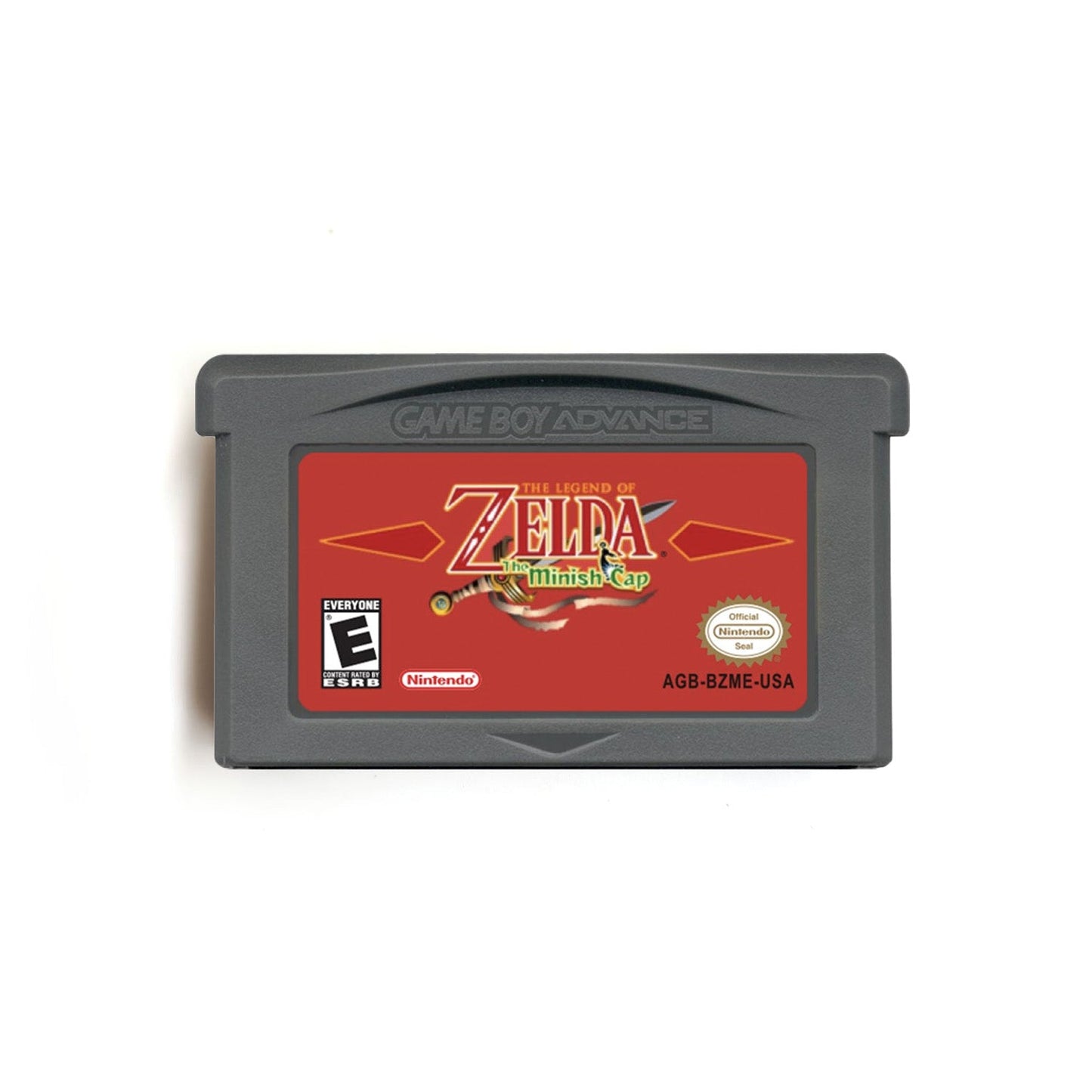 The Legend of Zelda: The Minish Cap – GBA Game Cartridge (With Tray, Box) - Romcarts