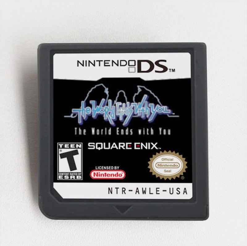 The World Ends with You Game Case & Cart