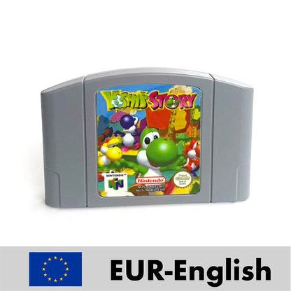 Yoshi's Story reproduction N64 cartridge – English