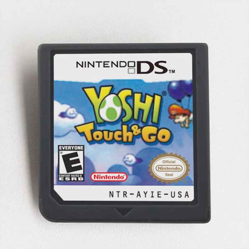 Yoshi Touch & Go Game Case & Cart