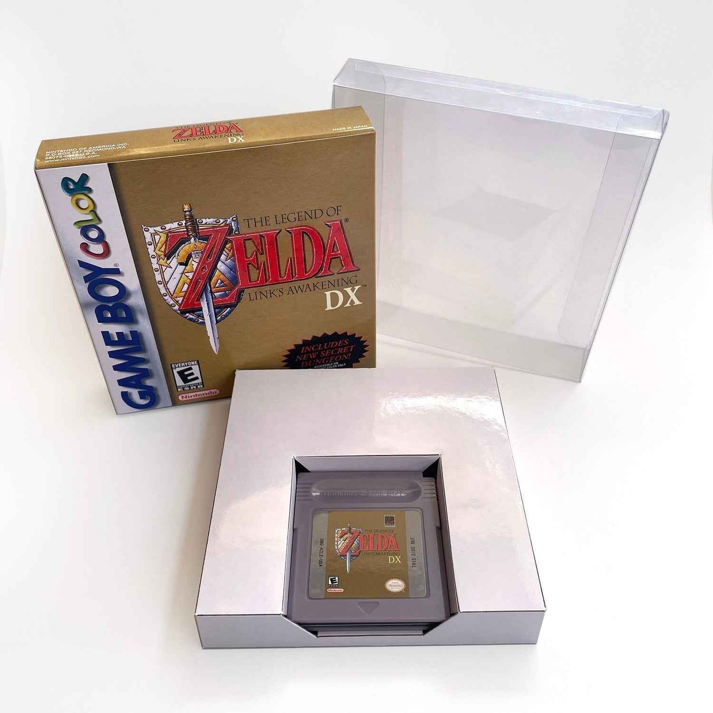 Zelda Link'S Awakening GBC Case & Cart
