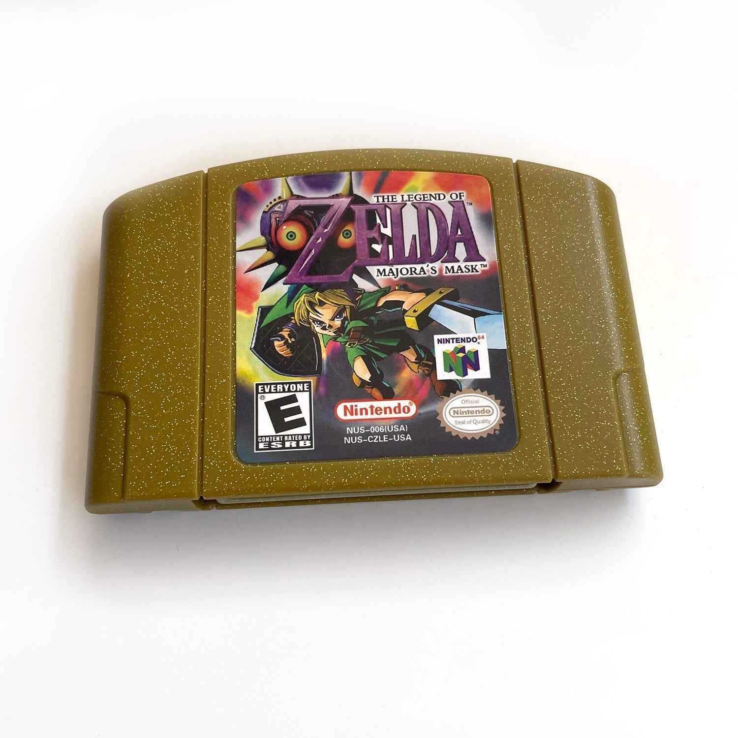 Zelda Major Mask Game With N64 Case & Cart