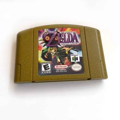 Zelda Major Mask Game With N64 Case & Cart