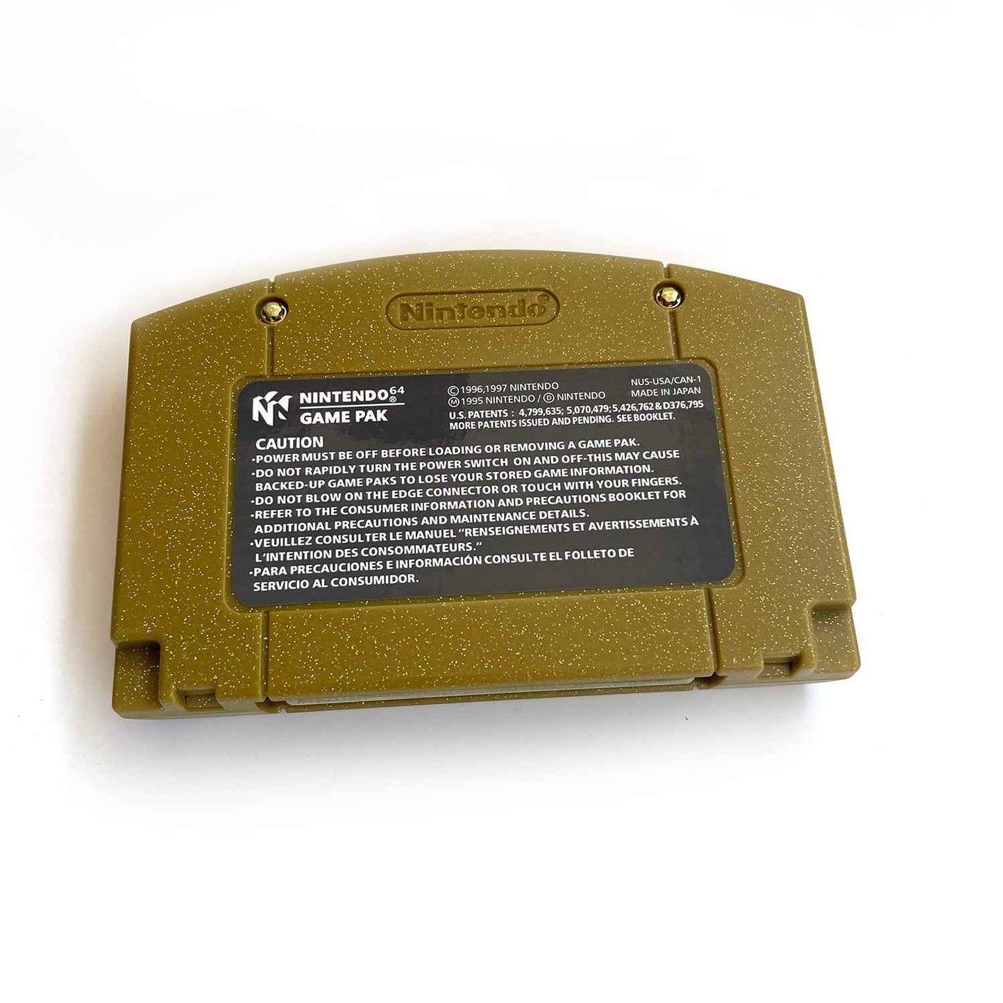 Zelda Major Mask Game With N64 Case & Cart