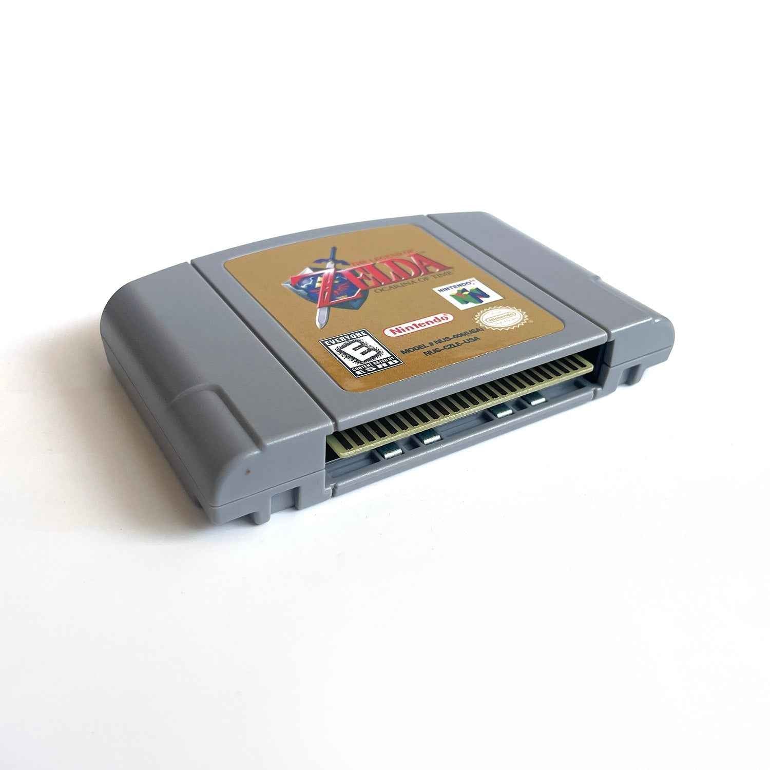 Zelda Ocania Of Time Game With N64 Case & Cart